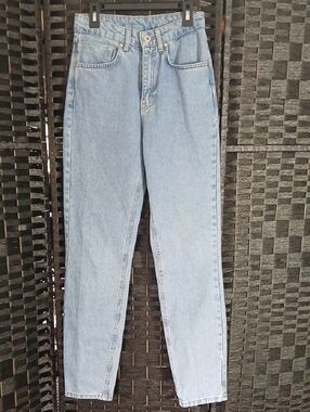 Ragged Jeans Light Wash High-Rise Jeans Mom Light Blue Womens SZ 24